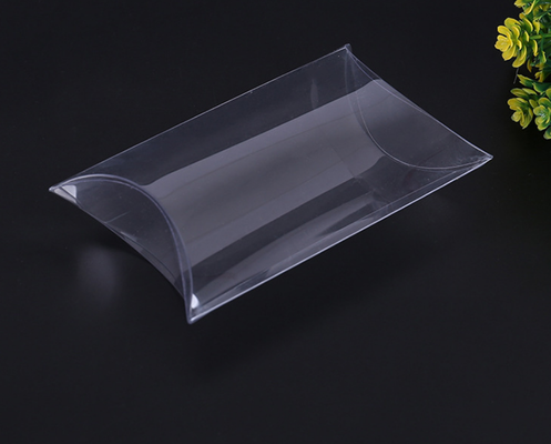 갈고리 PVC 투명한 포장 상자, 귀 모양 애완 동물 플라스틱 상자,