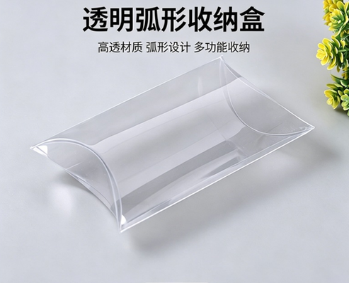 컬러 맞춤 투명한 PVC 포장 상자, 플라스틱 PP 가루 선물 상자, PET 접기 상자, 작은 팩 사용자 정의