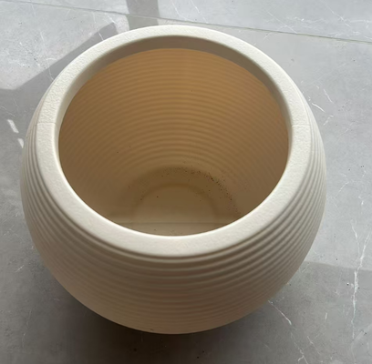 자두 대나무 국화와 난초 심기를 위한 쟁반 기초를 가진 대직경 HDPE 플라스틱 화분