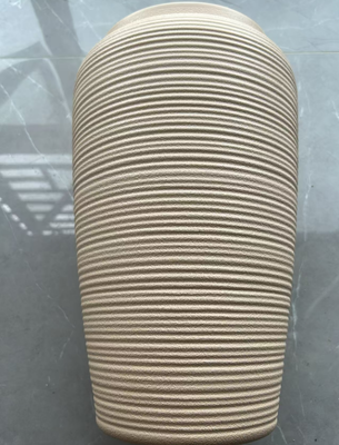 Modern PE Coated Plastic Flower Pot in Multiple Sizes for Indoor and Outdoor Use