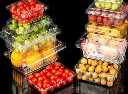 Fruit boxes, fruit trays, meat packaging boxes, vegetable packaging boxes, fast food boxes, as well as PVC, PP, PET transparent boxes and printed boxes.