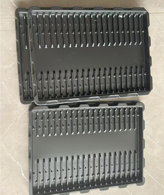 Customized Eco-friendly Anti-static PCB Plastic Tray for Electronic Components Blister Packaging