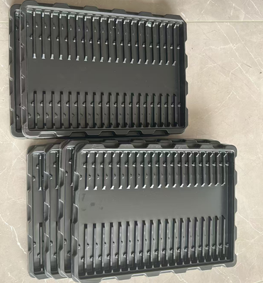 Customized Size Eco-friendly High-temperature Resistant Anti-static Blister Tray for Electronic Components