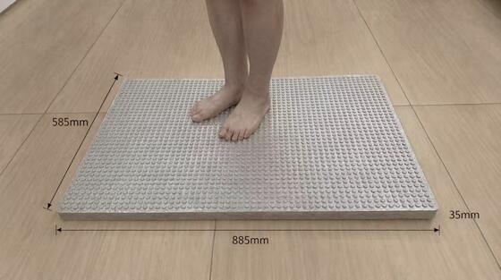 One Piece EPP Foam Non Slip Shower Mat and Bath Floor Mat for Safe Wet Areas