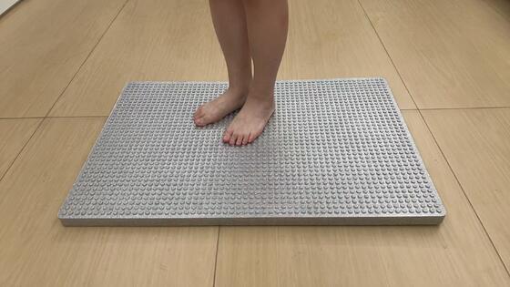 Mold Resistant Fast Drainage Shower Mat with Massage Bumps Bathroom Anti-Slip Mat for Safe Wet Areas