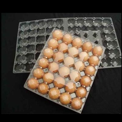 0.4 밀리미터 30 세포 플라스틱 블리스터 패키징 비 독성의 폴리머 에그호울더 트레이를 폴딩시키기
