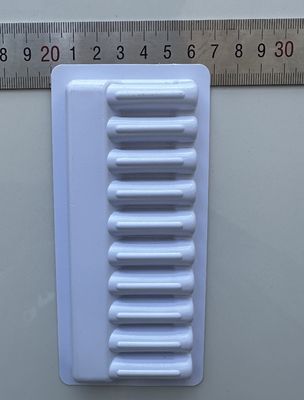 의약품 앰풀 트레이 PET 물질 1ml 10 팩 유리 바늘 고정 트레이 유통