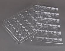 특허 식품 등급 플라스틱 마카론 상자 편리하고 안전한 마카론 보관을 위해 스냅-온 폐쇄