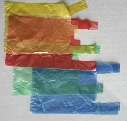 슈퍼마켓용 고강도 내충격성 맞춤형 재활용 HDPE 쇼핑백